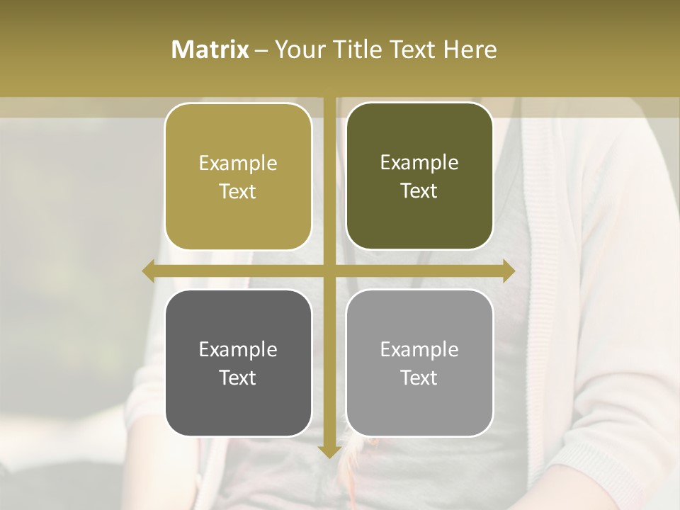 Mixed Teenager American PowerPoint Template