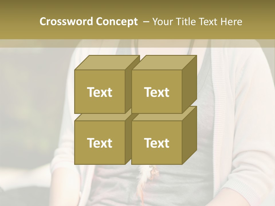 Mixed Teenager American PowerPoint Template