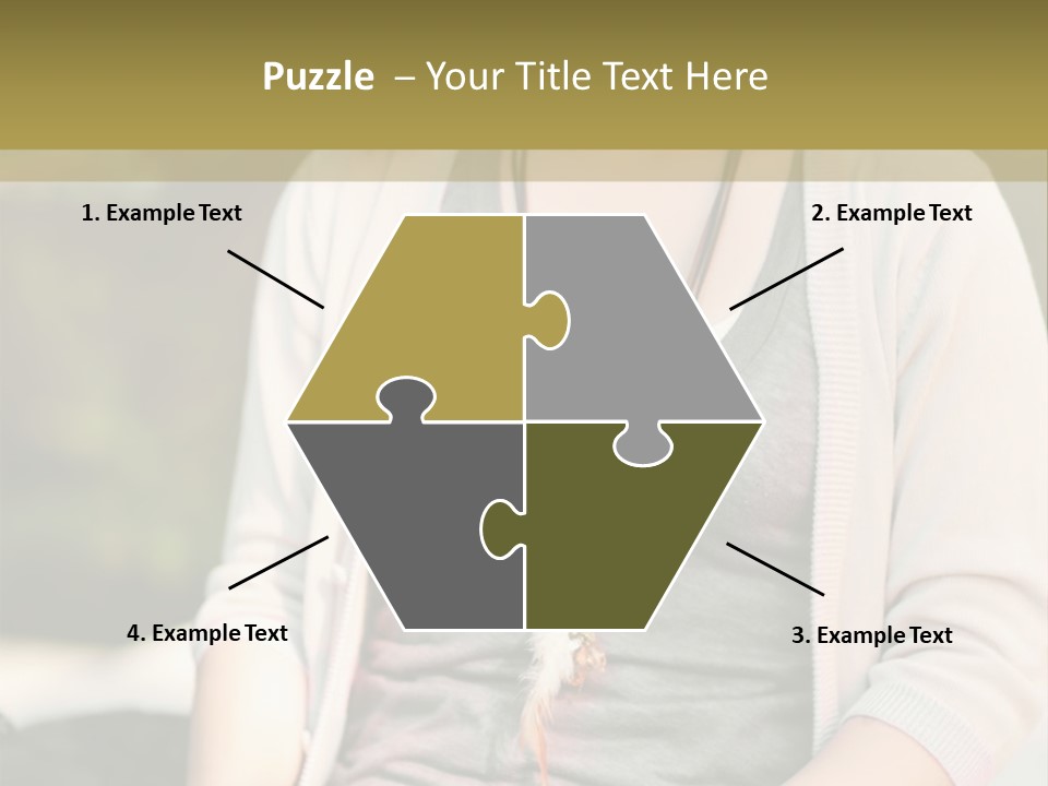 Mixed Teenager American PowerPoint Template