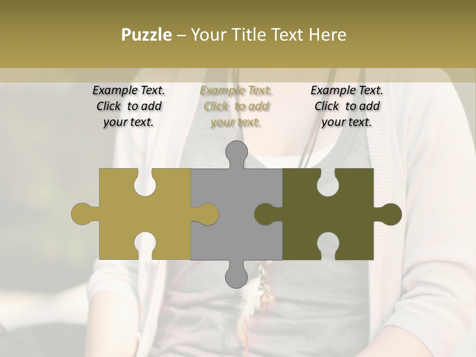 Mixed Teenager American PowerPoint Template