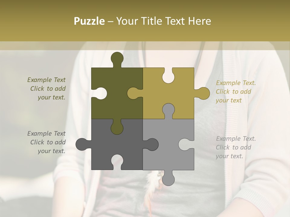 Mixed Teenager American PowerPoint Template