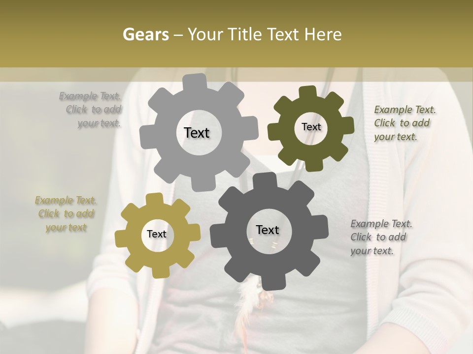 Mixed Teenager American PowerPoint Template