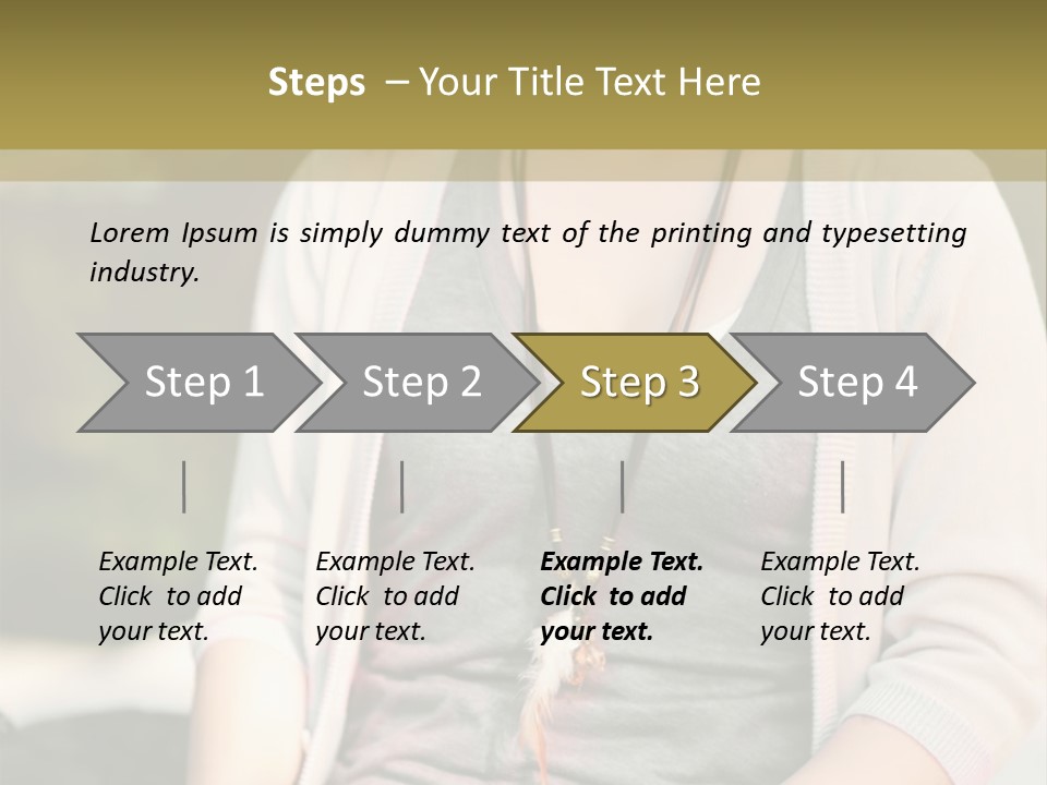 Mixed Teenager American PowerPoint Template