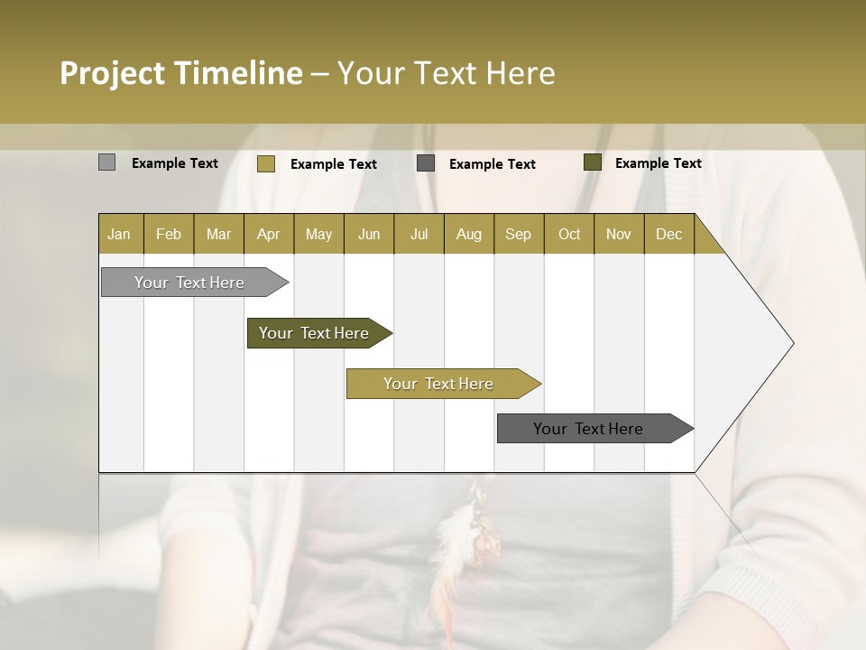 Mixed Teenager American PowerPoint Template