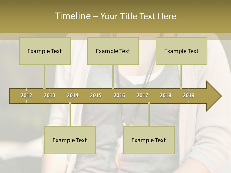 Mixed Teenager American PowerPoint Template