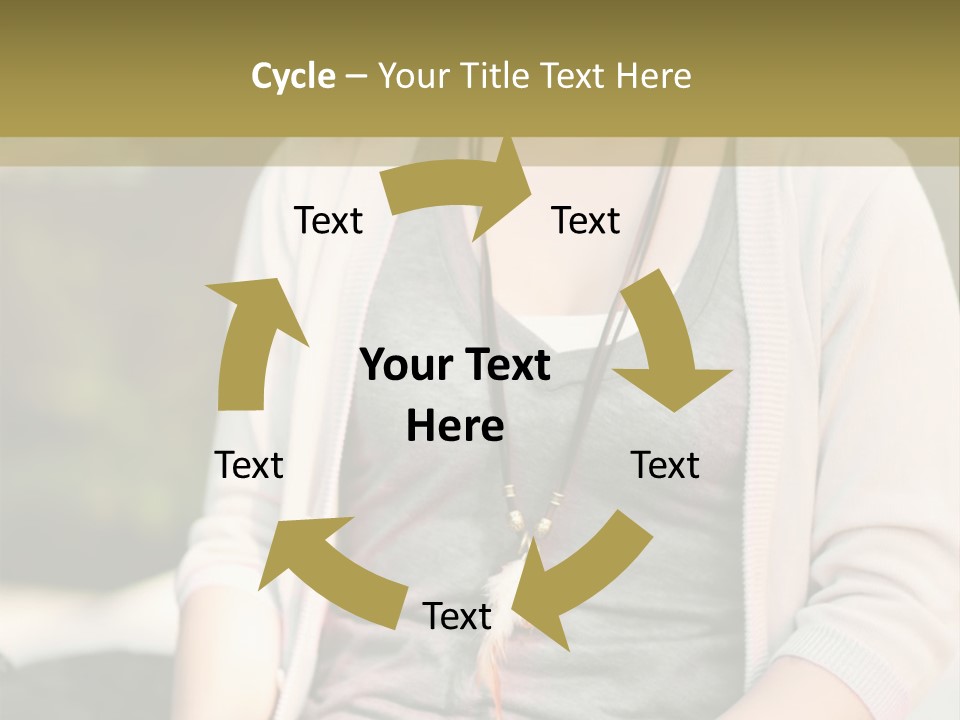 Mixed Teenager American PowerPoint Template