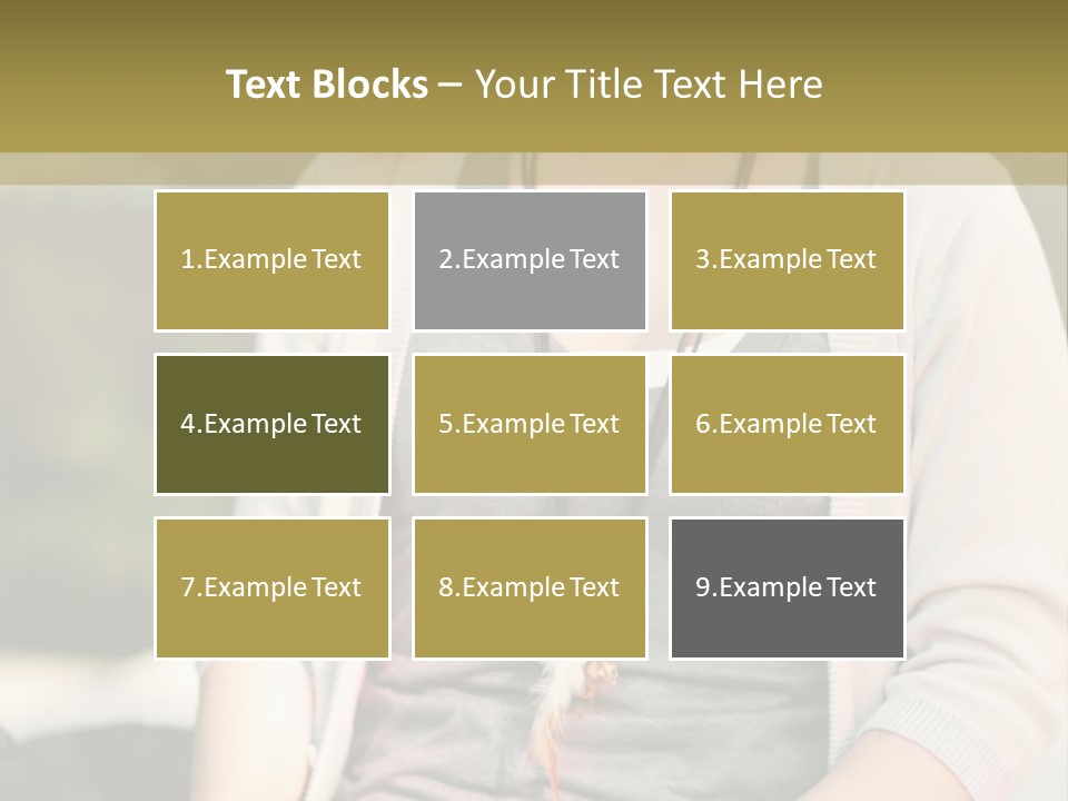 Mixed Teenager American PowerPoint Template