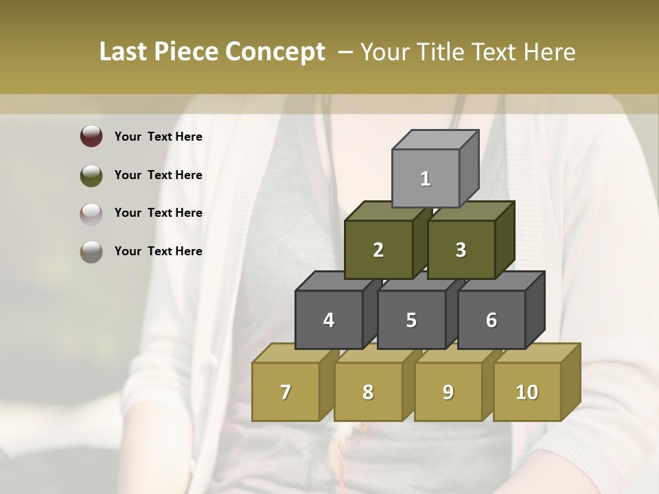 Mixed Teenager American PowerPoint Template