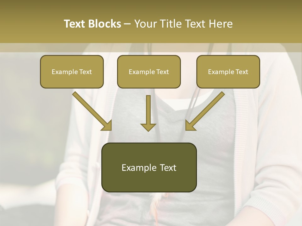 Mixed Teenager American PowerPoint Template
