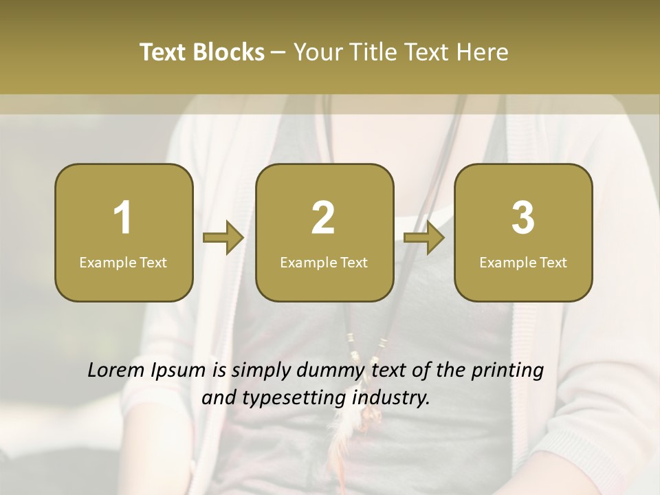 Mixed Teenager American PowerPoint Template