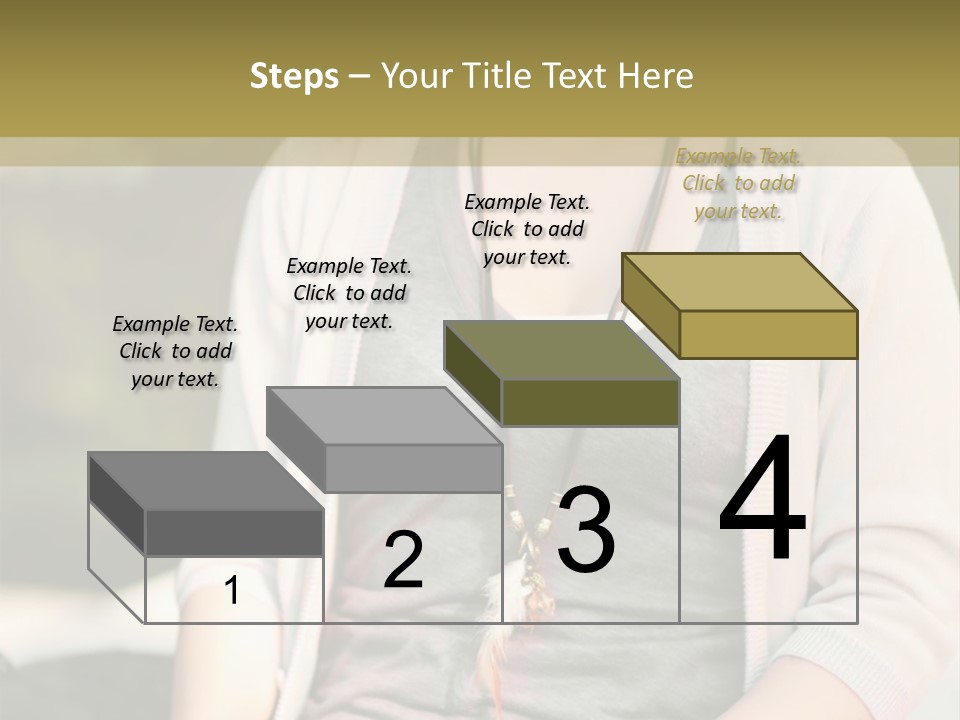 Mixed Teenager American PowerPoint Template