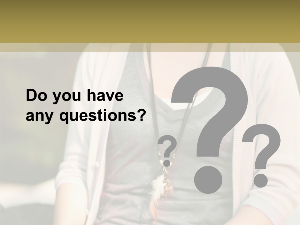 Mixed Teenager American PowerPoint Template