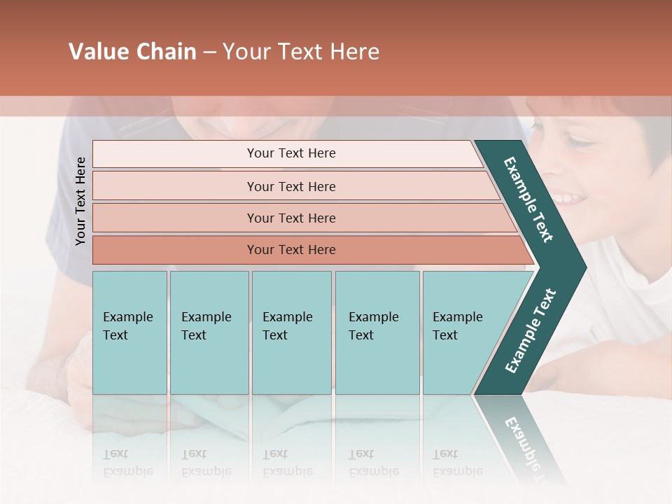 Caucasian Natural Grandfather PowerPoint Template