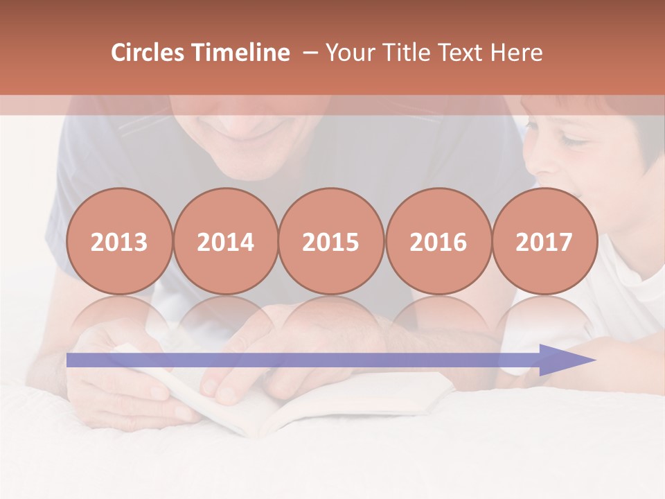 Caucasian Natural Grandfather PowerPoint Template