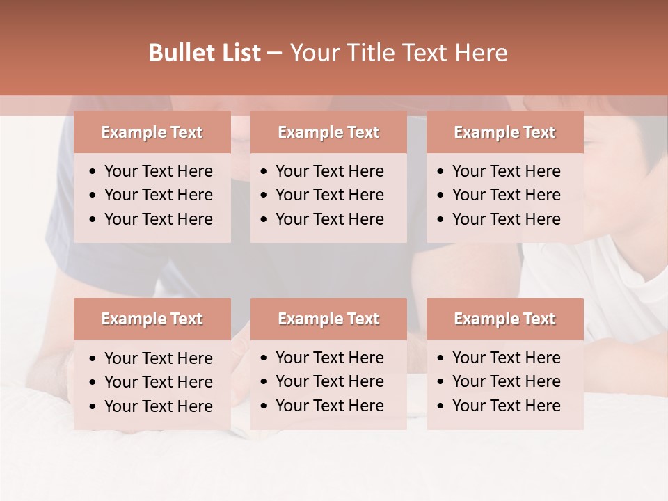 Caucasian Natural Grandfather PowerPoint Template
