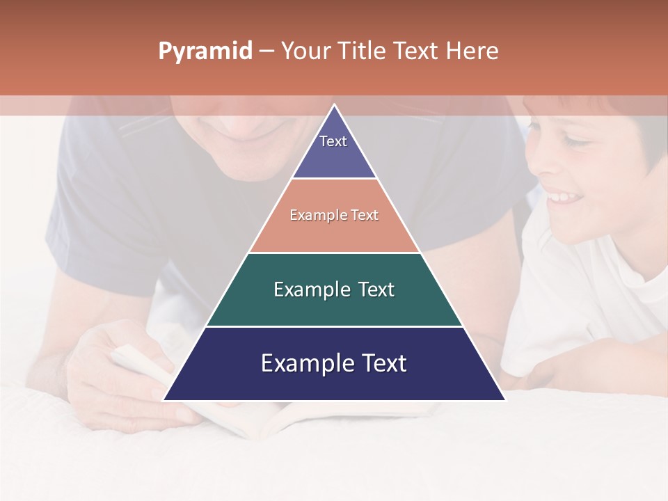 Caucasian Natural Grandfather PowerPoint Template