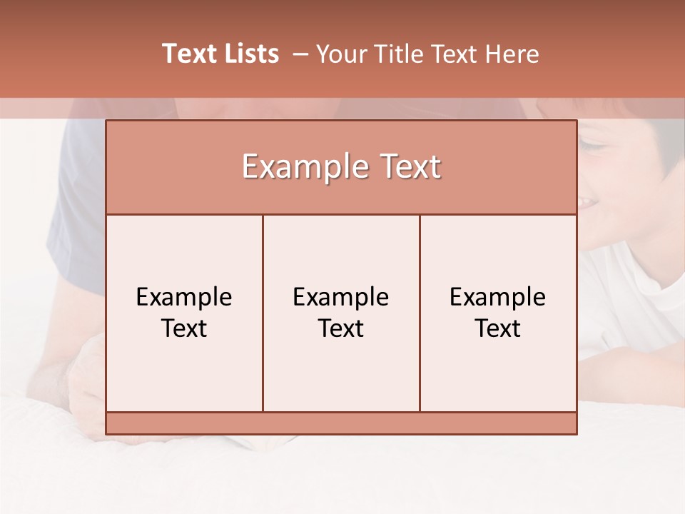 Caucasian Natural Grandfather PowerPoint Template