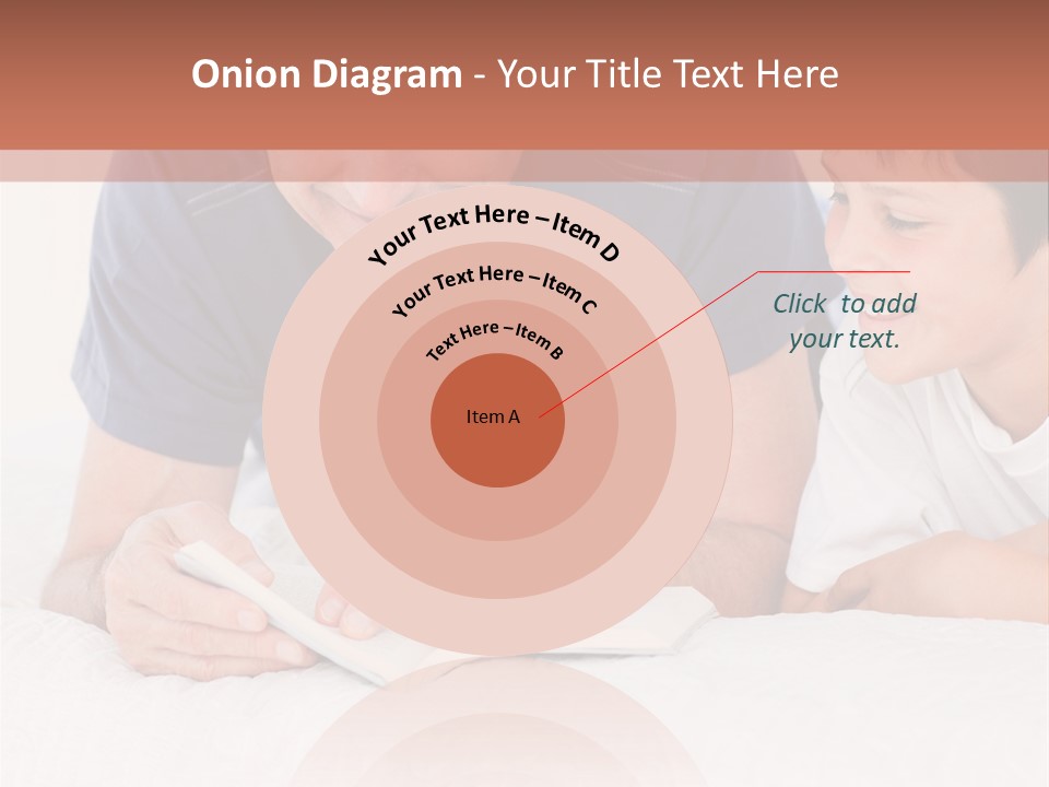 Caucasian Natural Grandfather PowerPoint Template