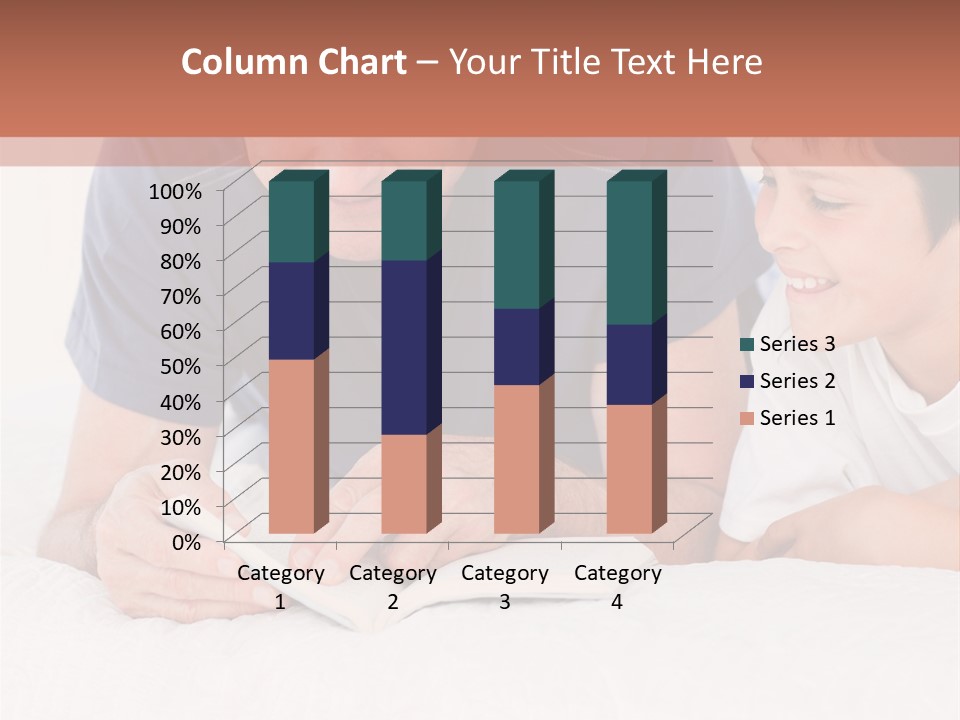Caucasian Natural Grandfather PowerPoint Template