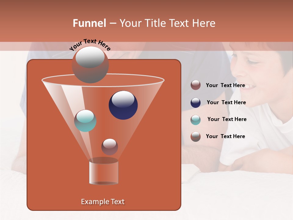 Caucasian Natural Grandfather PowerPoint Template