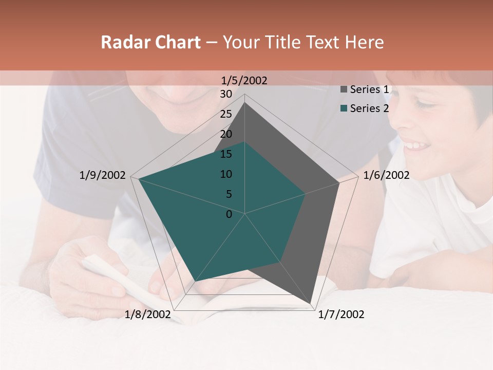 Caucasian Natural Grandfather PowerPoint Template