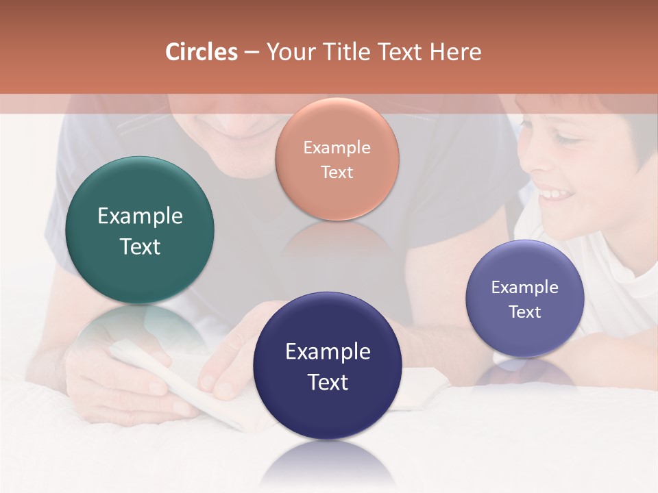 Caucasian Natural Grandfather PowerPoint Template