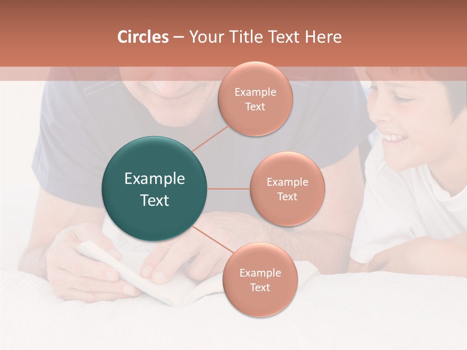 Caucasian Natural Grandfather PowerPoint Template