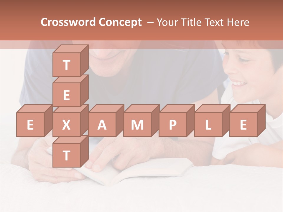 Caucasian Natural Grandfather PowerPoint Template