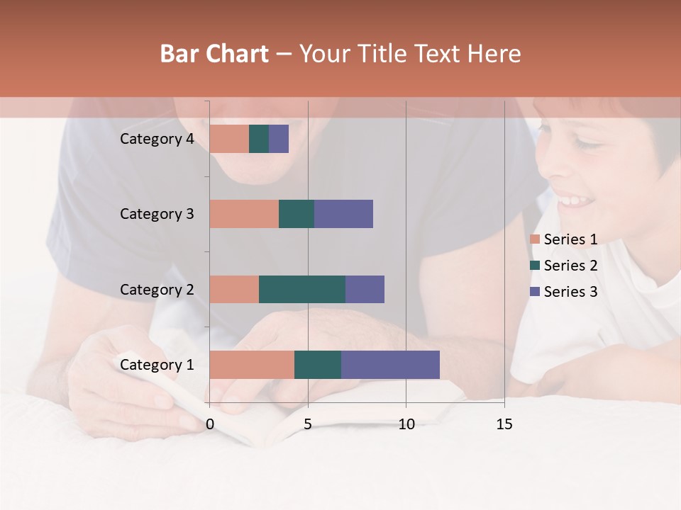 Caucasian Natural Grandfather PowerPoint Template