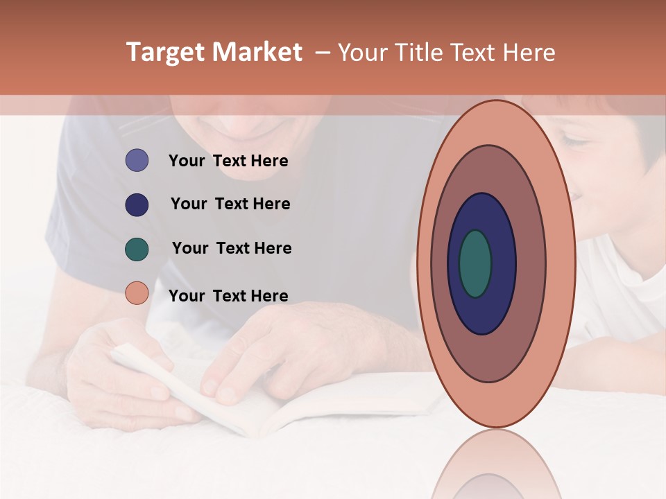 Caucasian Natural Grandfather PowerPoint Template