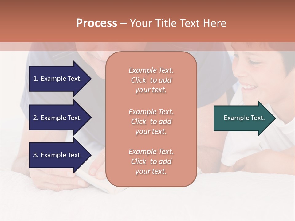 Caucasian Natural Grandfather PowerPoint Template