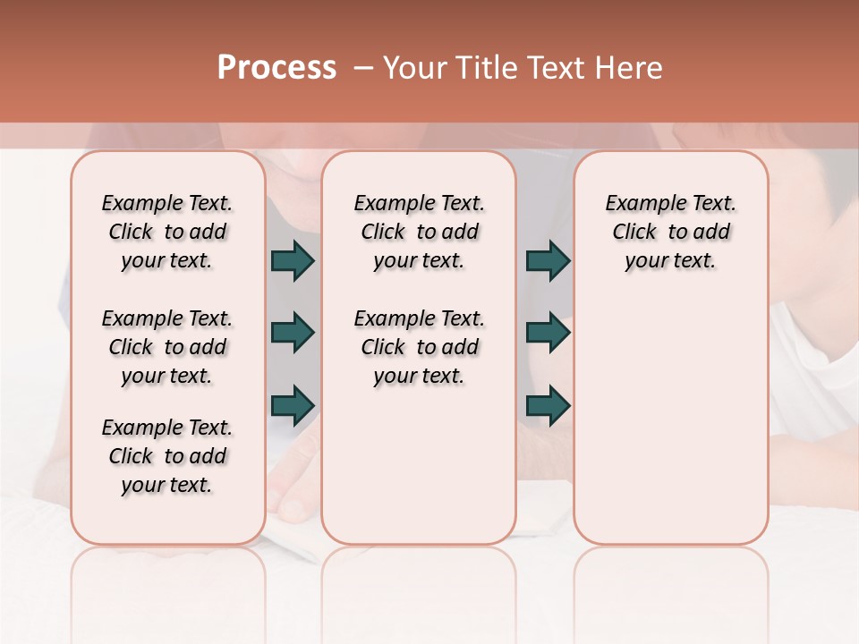 Caucasian Natural Grandfather PowerPoint Template