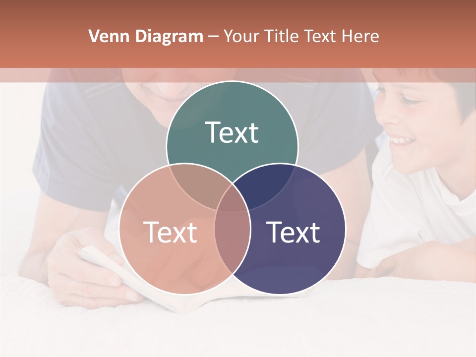 Caucasian Natural Grandfather PowerPoint Template