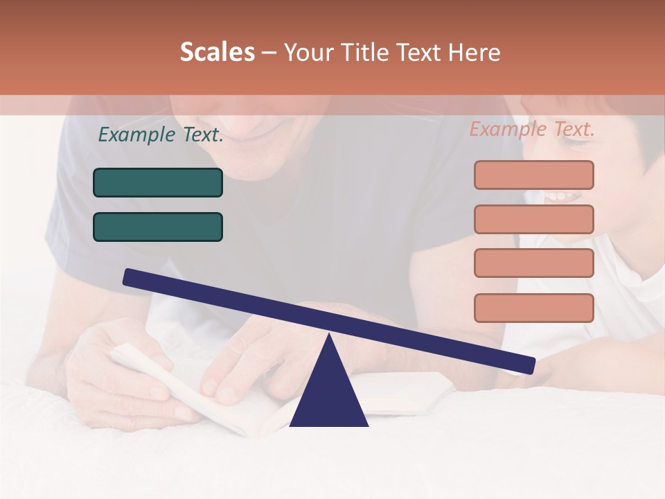 Caucasian Natural Grandfather PowerPoint Template