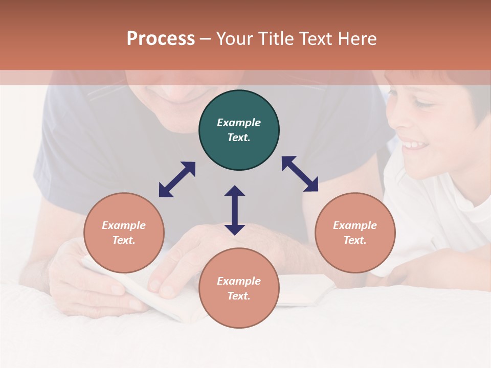 Caucasian Natural Grandfather PowerPoint Template