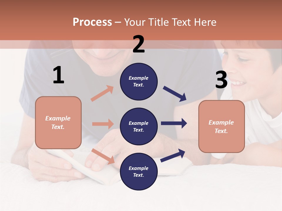 Caucasian Natural Grandfather PowerPoint Template