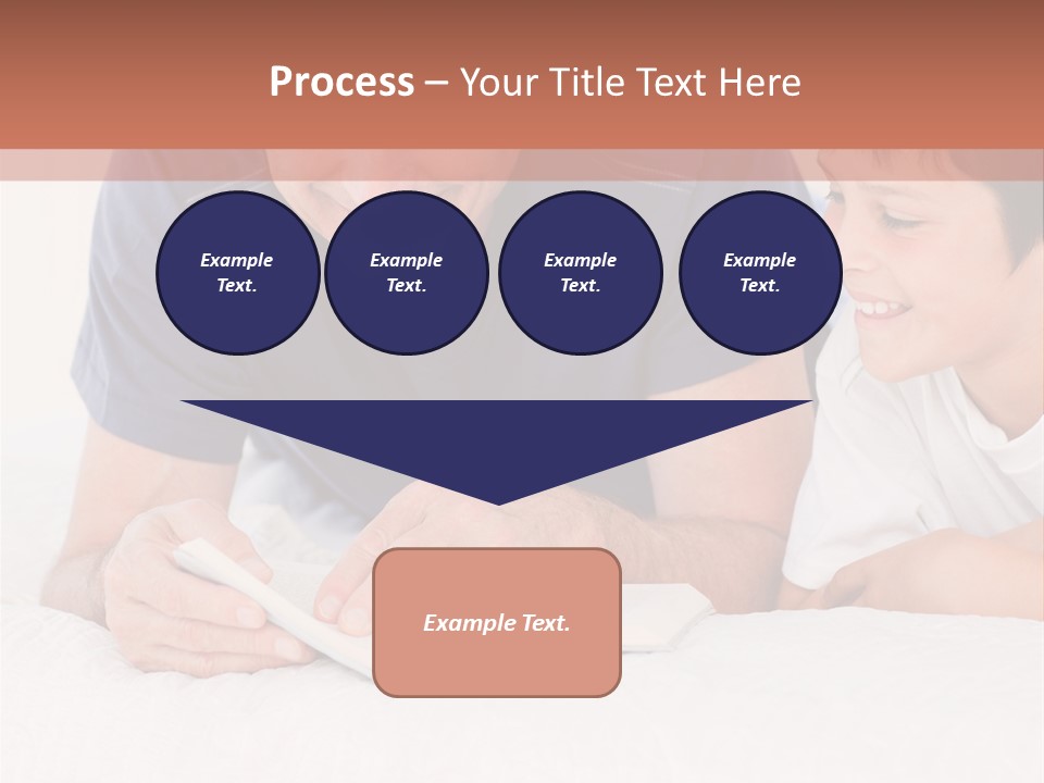 Caucasian Natural Grandfather PowerPoint Template