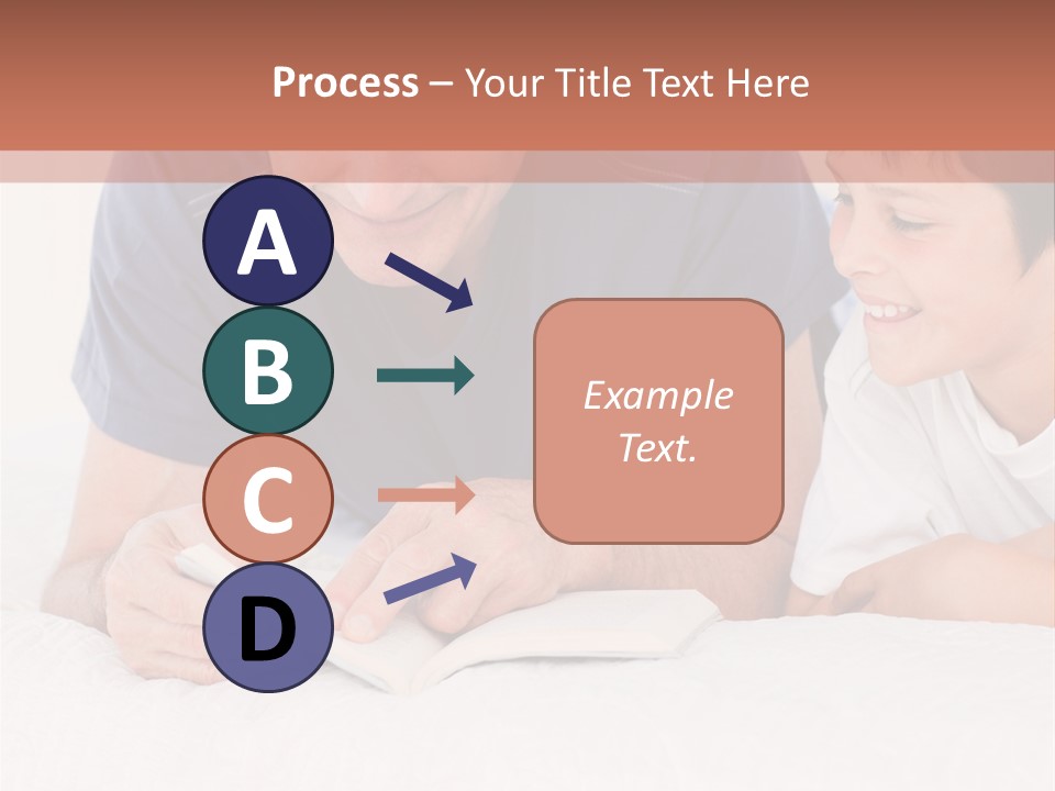 Caucasian Natural Grandfather PowerPoint Template