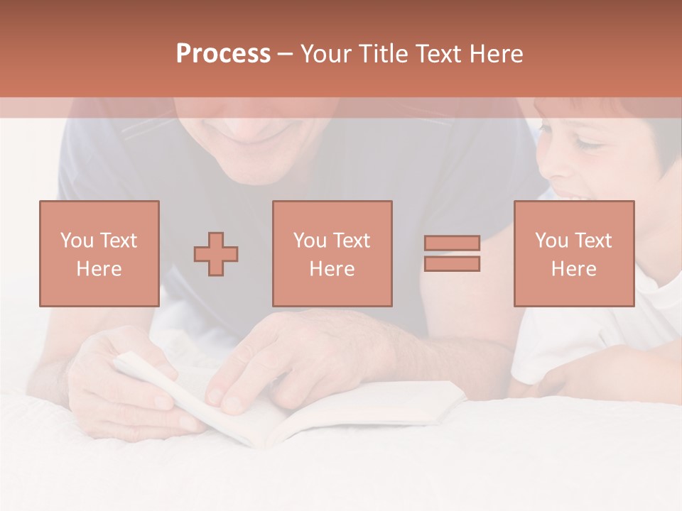 Caucasian Natural Grandfather PowerPoint Template