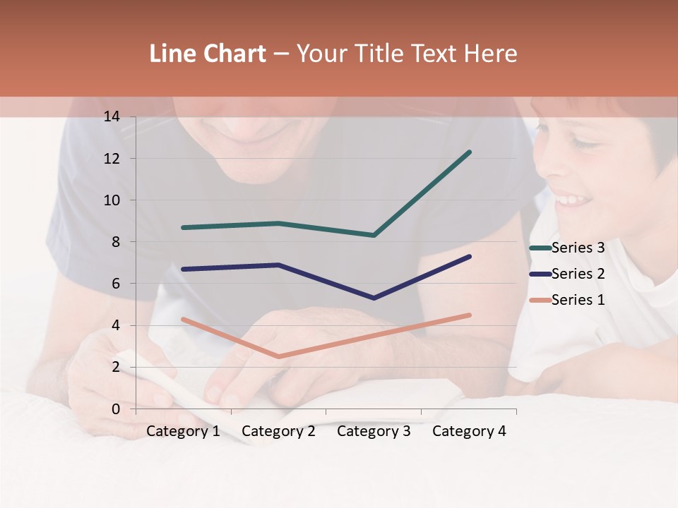 Caucasian Natural Grandfather PowerPoint Template