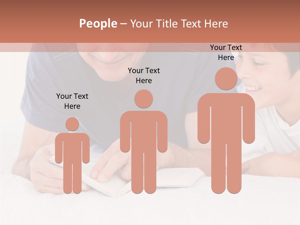 Caucasian Natural Grandfather PowerPoint Template