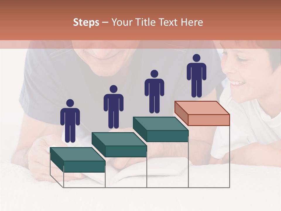 Caucasian Natural Grandfather PowerPoint Template