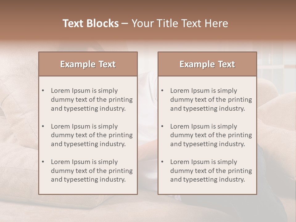 Man Channels Television PowerPoint Template
