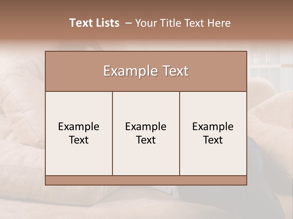 Man Channels Television PowerPoint Template