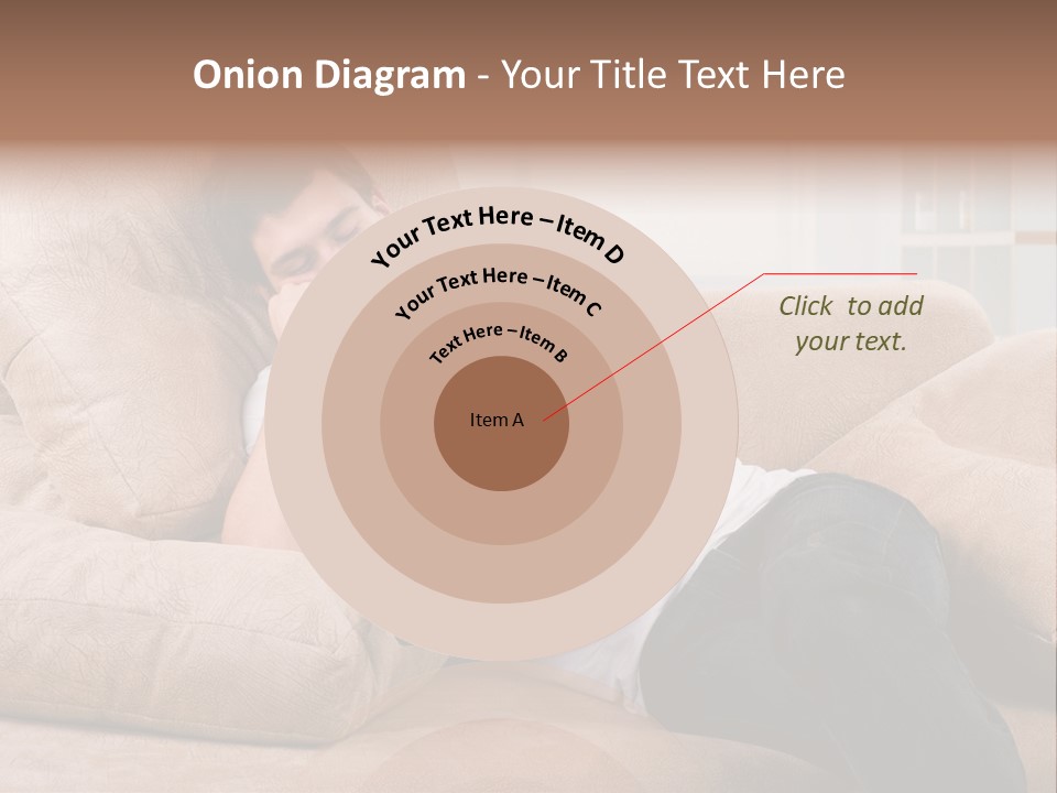 Man Channels Television PowerPoint Template