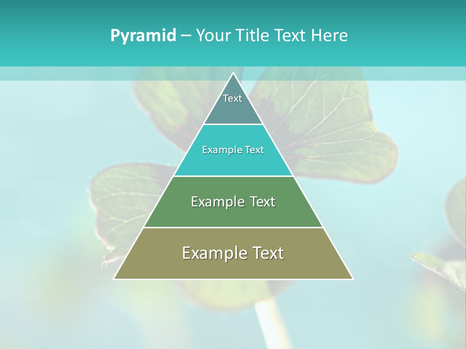 Leaf Leafed Fourleaved PowerPoint Template