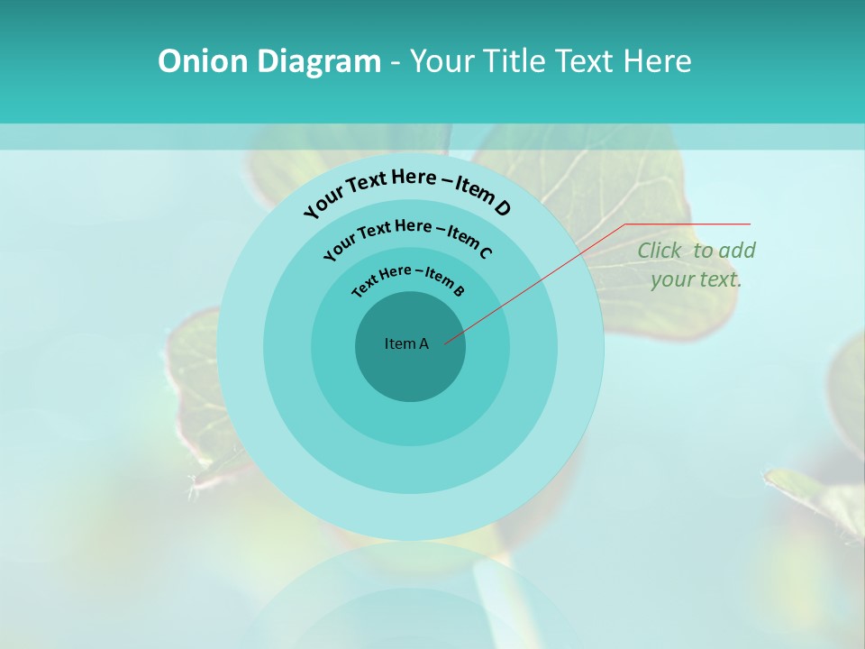 Leaf Leafed Fourleaved PowerPoint Template