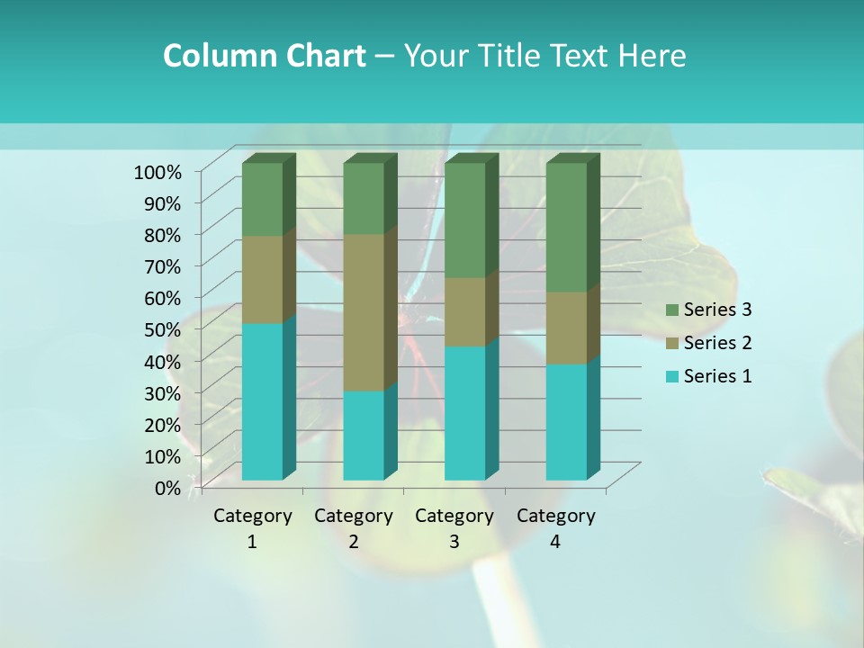 Leaf Leafed Fourleaved PowerPoint Template