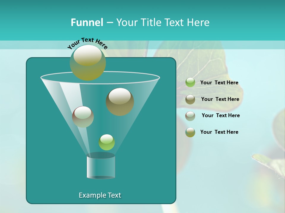 Leaf Leafed Fourleaved PowerPoint Template