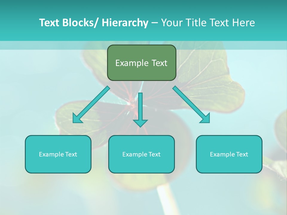 Leaf Leafed Fourleaved PowerPoint Template